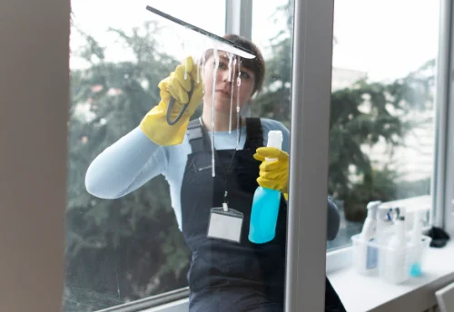 Nettoyage de vitres intérieures et extérieures à Kergrist